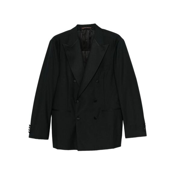 Canali Black Suits Men